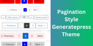 How to add Pagination Style Generatepress Theme Without Plugin